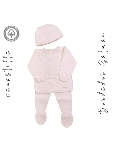 Conjunto de punto con capota