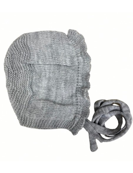 Capota punto invierno gris